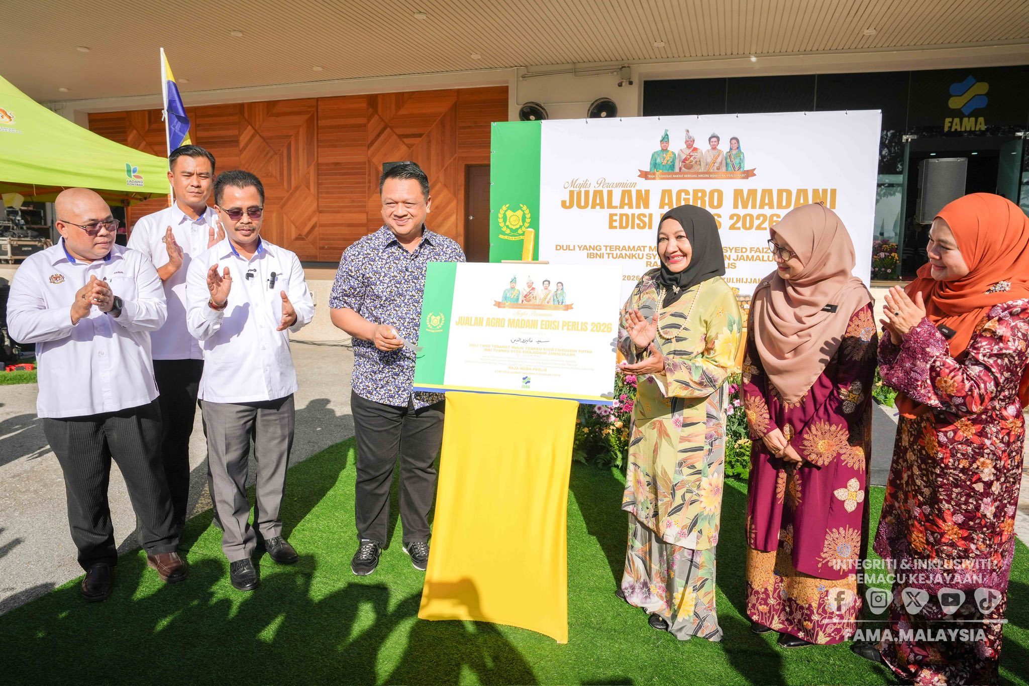 22 Mei 2026 | Keberangkatan DYTM Raja Muda Perlis Menyerikan Jualan Agro MADANI (JAM) Edisi Perlis 2026