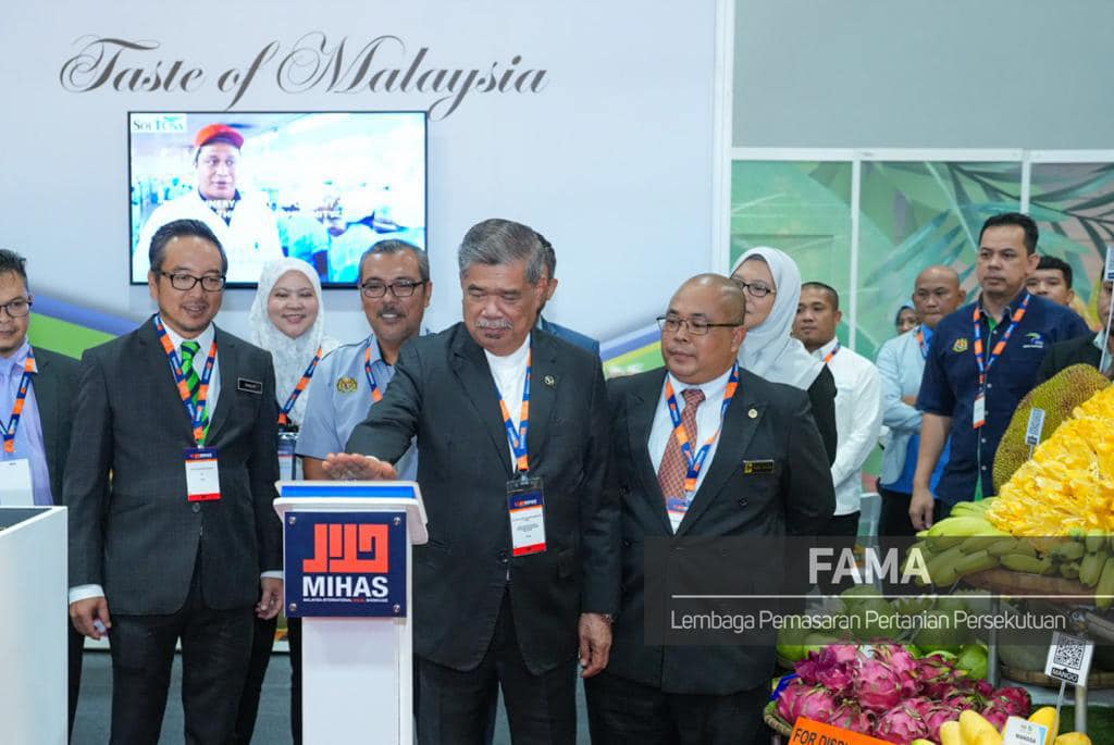 12 September 2023 | Selasa | 11:30 pagi | Sekitar Majlis Perasmian Pavilion Kementerian Pertanian dan Keterjaminan Makanan sempena Malaysia International Halal Showcase (MIHAS) 2023