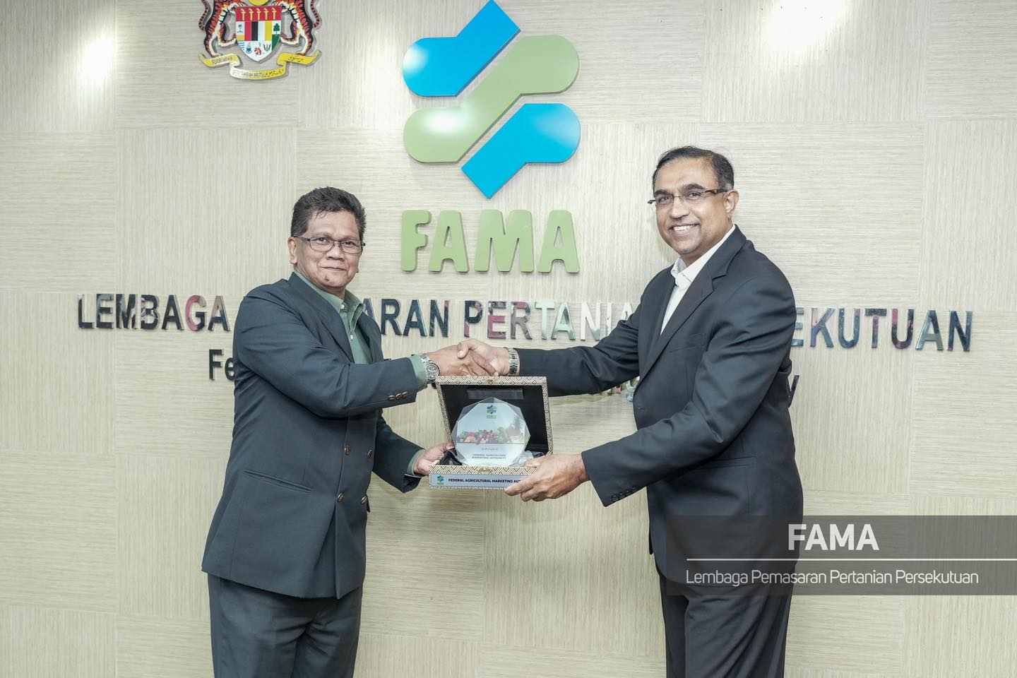 1 Disember 2023 | Jumaat | Kunjungan Hormat MAIWP Dagang Sdn Bhd ke FAMA | Bilik Gerakan, FAMA Point