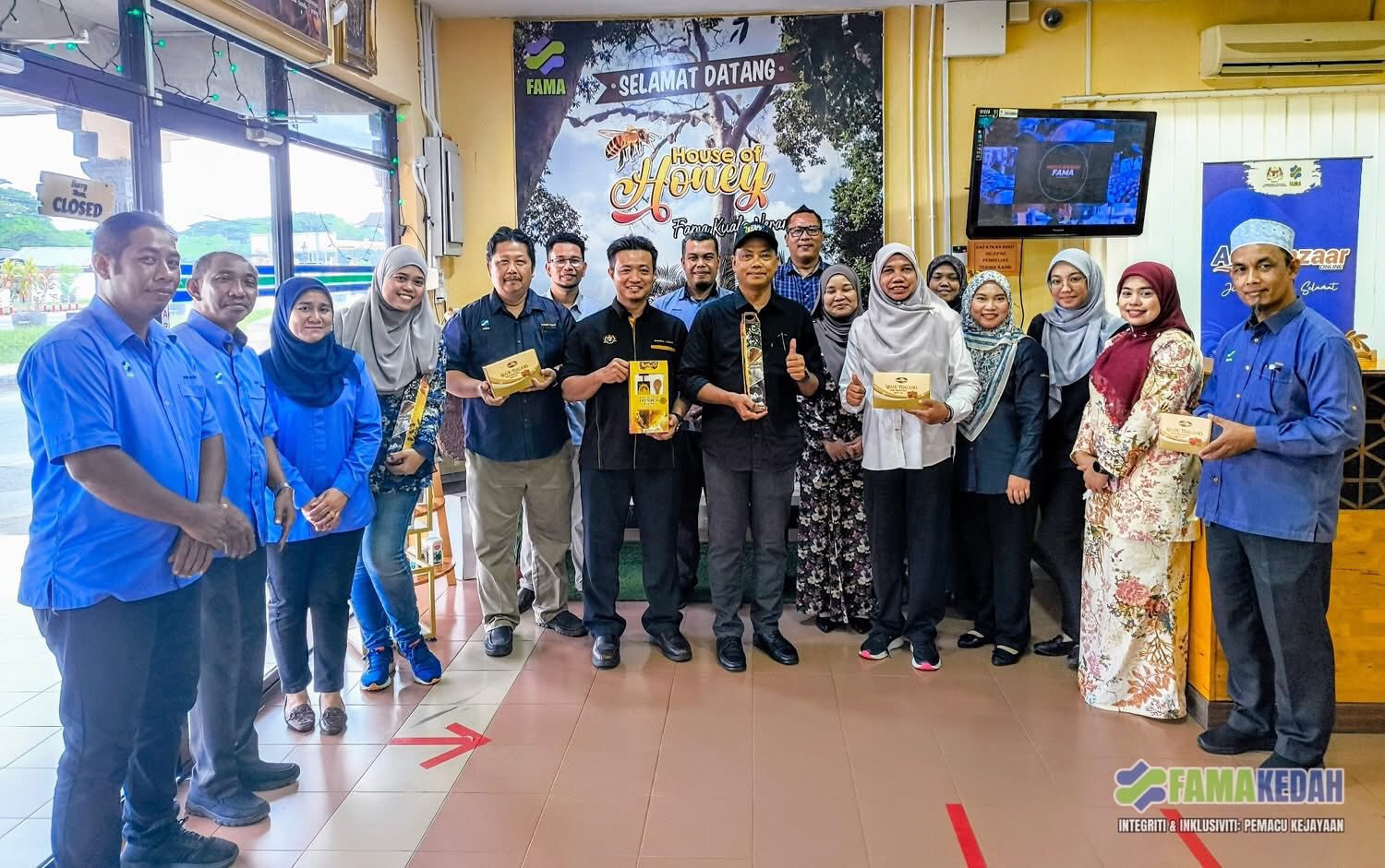 18 Mei 2025 | Lawatan Kerja Timbalan Ketua Pengarah (Sekuriti Makanan & Operasi ) ke Pusat Memproses Makanan FAMA (PMMF) | Kuala Nerang Kedah