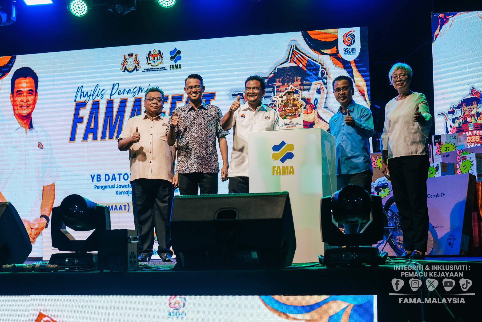 30 Mei 2025 | PERASMIAN PROGRAM FAMA FEST 2025 @ JOHOR | DATARAN PENGGARAM, BATU PAHAT