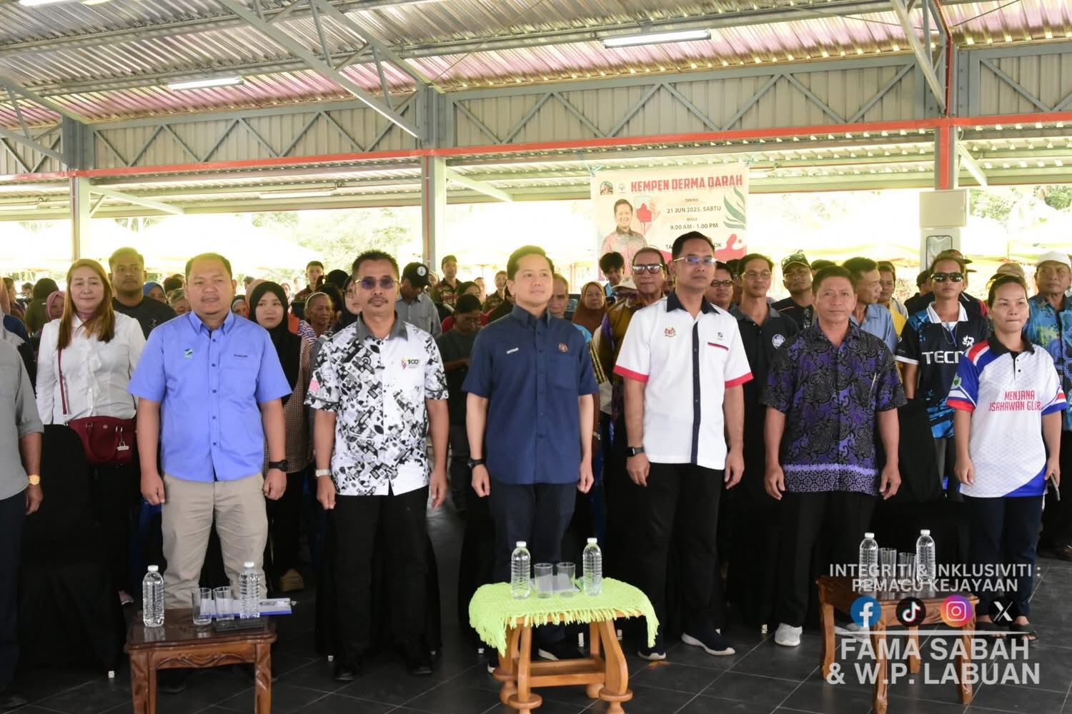 21 Jun 2025 | Majlis Projek Naik Taraf Tamu Rancangan Belia Sook | Sook , Sabah