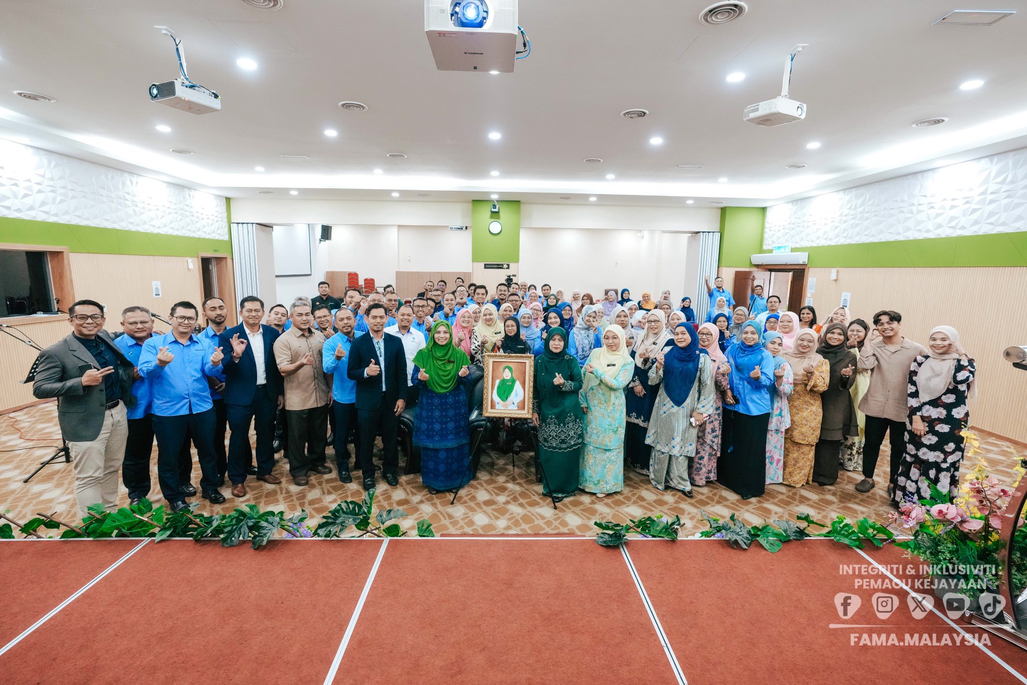 9 Julai 2025 | Rabu | Dedikasi Tanpa Noktah : 35 Tahun Perkhidmatan Cmerlang Di FAMA | Dewan Bunga Raya, Ibu Pejabat FAMA