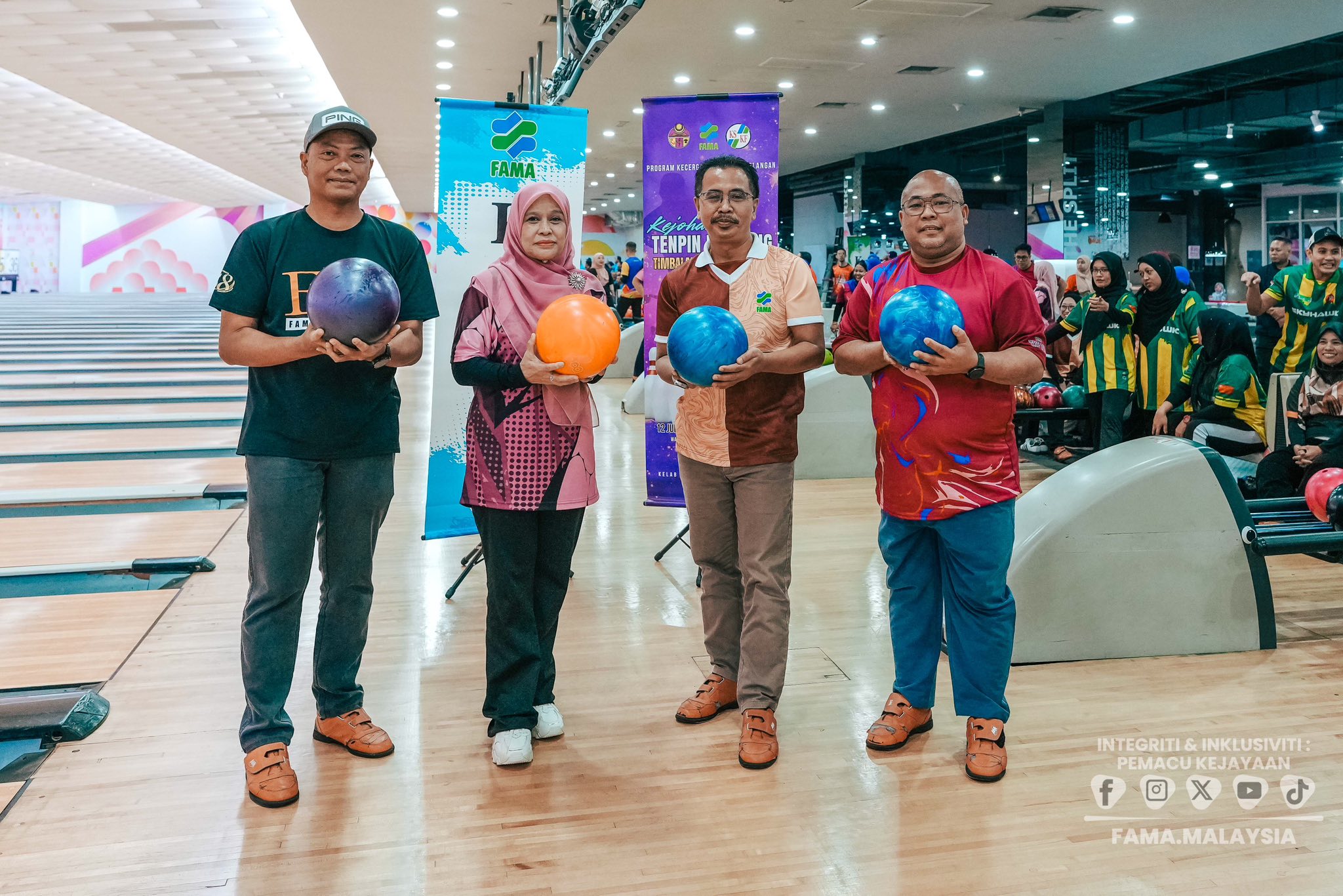 12 Julai 2025 | Kejohanan Tenpin Bowling Timbalan Ketua Pengarah (Khidmat Pengurusan) 2025 | Wangsabowl, Setia City Mall, Shah Alam