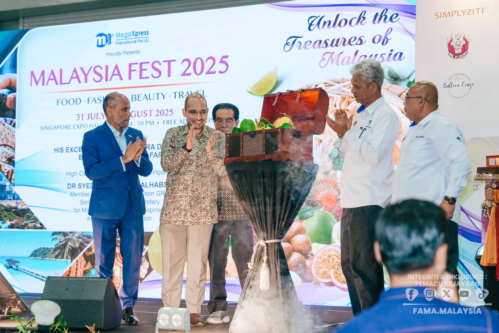 1 OGOS 2025 | MAJLIS PERASMIAN EXPO MALAYSIA FEST 2025 | SINGAPORE EXPO, CHANGI