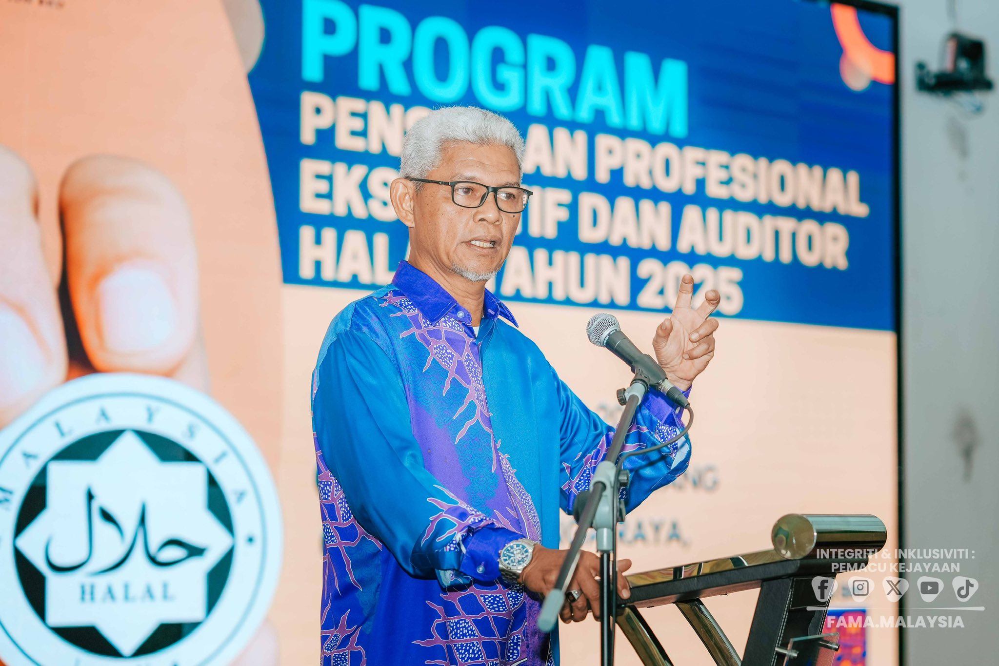13 November 2025 | Program Latihan Profesional Halal Eksekutif dan Halal Auditor: Hasil Kerjasama Antara FAMA dan UPM Education & Training (UPMET) | Dewan Bunga Raya, FAMA Point