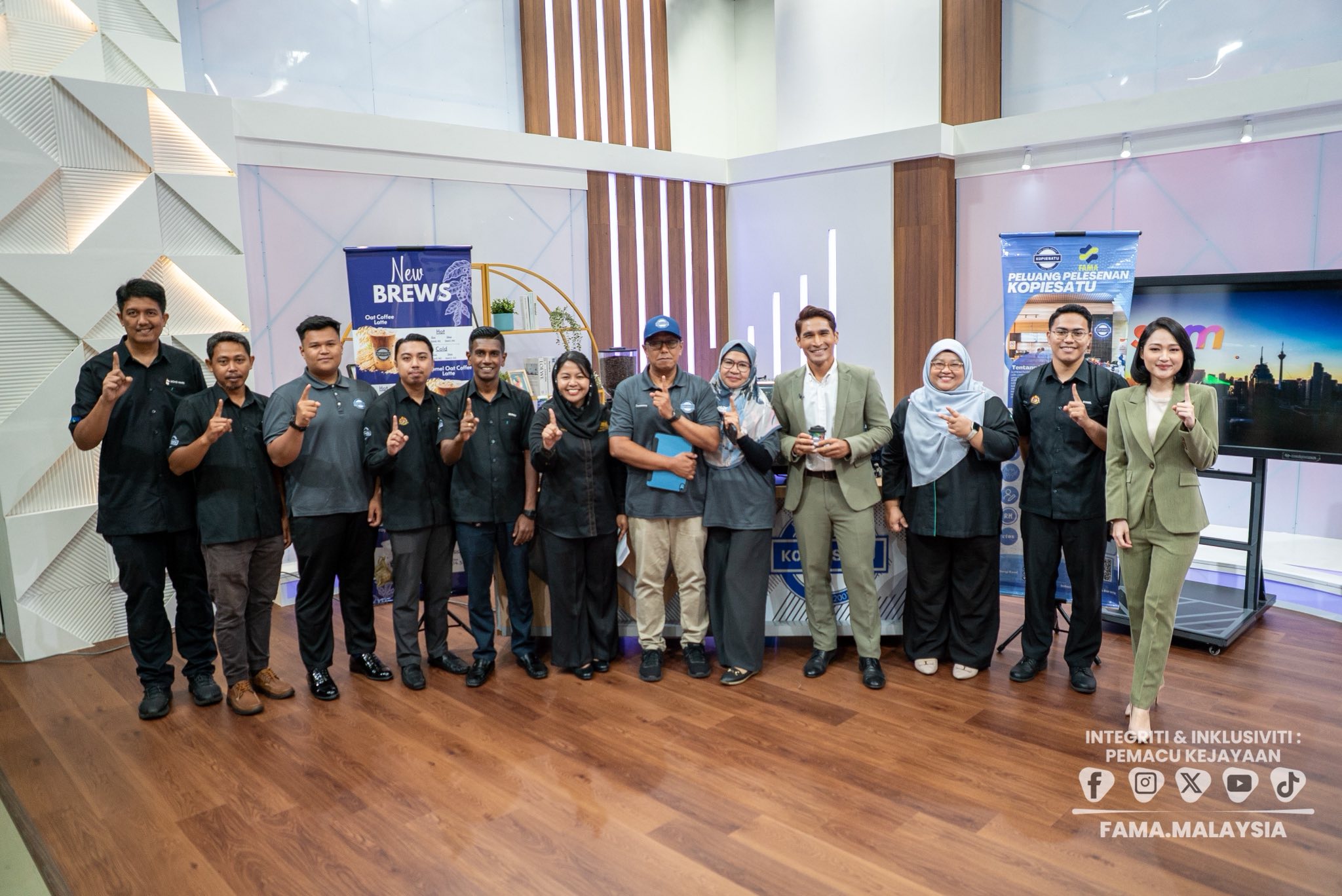 7 April 2026 | Kopiesatu : Cita Rasa Lokal, Kualiti Global | Studio Utama, Wisma Berita, Angkasapuri, Kuala Lumpur