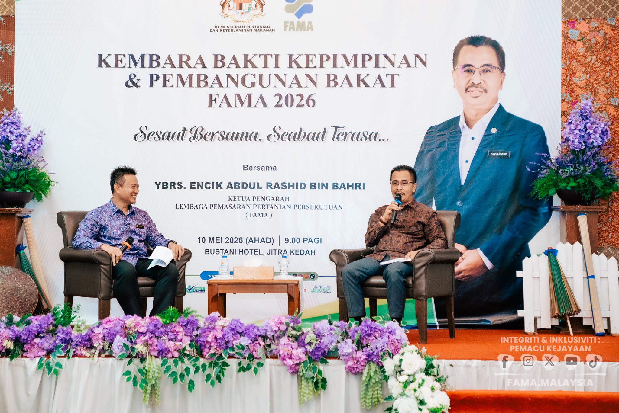 10 Mei 2026 | Kembara Bakti Kepimpinan Dan Pembangunan Bakat FAMA Negeri Kedah 2026 | Kedah