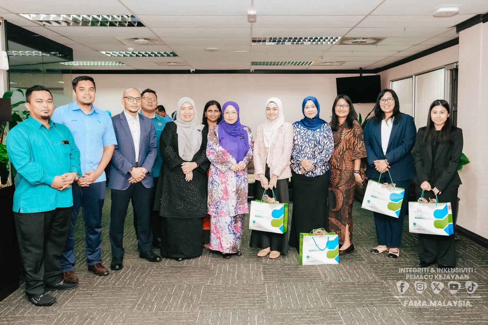 7 Julai 2026 | Pengukuhan Kerjasama Strategik FAMA – Maybank Investment Bank Berhad Melalui Sesi Libat Urus | Bilik Mesyuarat Bunga Tanjung, Tingkat 4, Ibu Pejabat FAMA