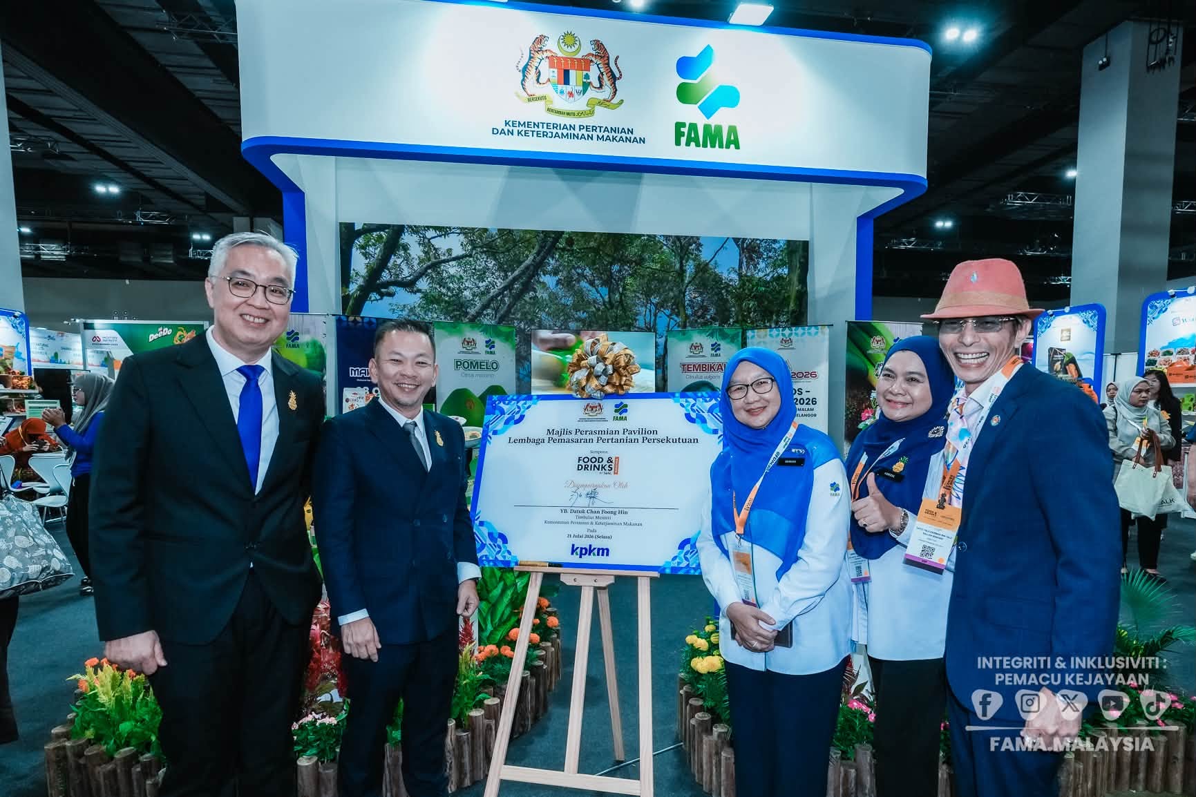 21 Julai 2026 | FAMA Sertai Food And Drinks Malaysia (FDM) By SIAL 2026 | Malaysia International Trade and Exhibition Centre (MITEC), Kuala Lumpur
