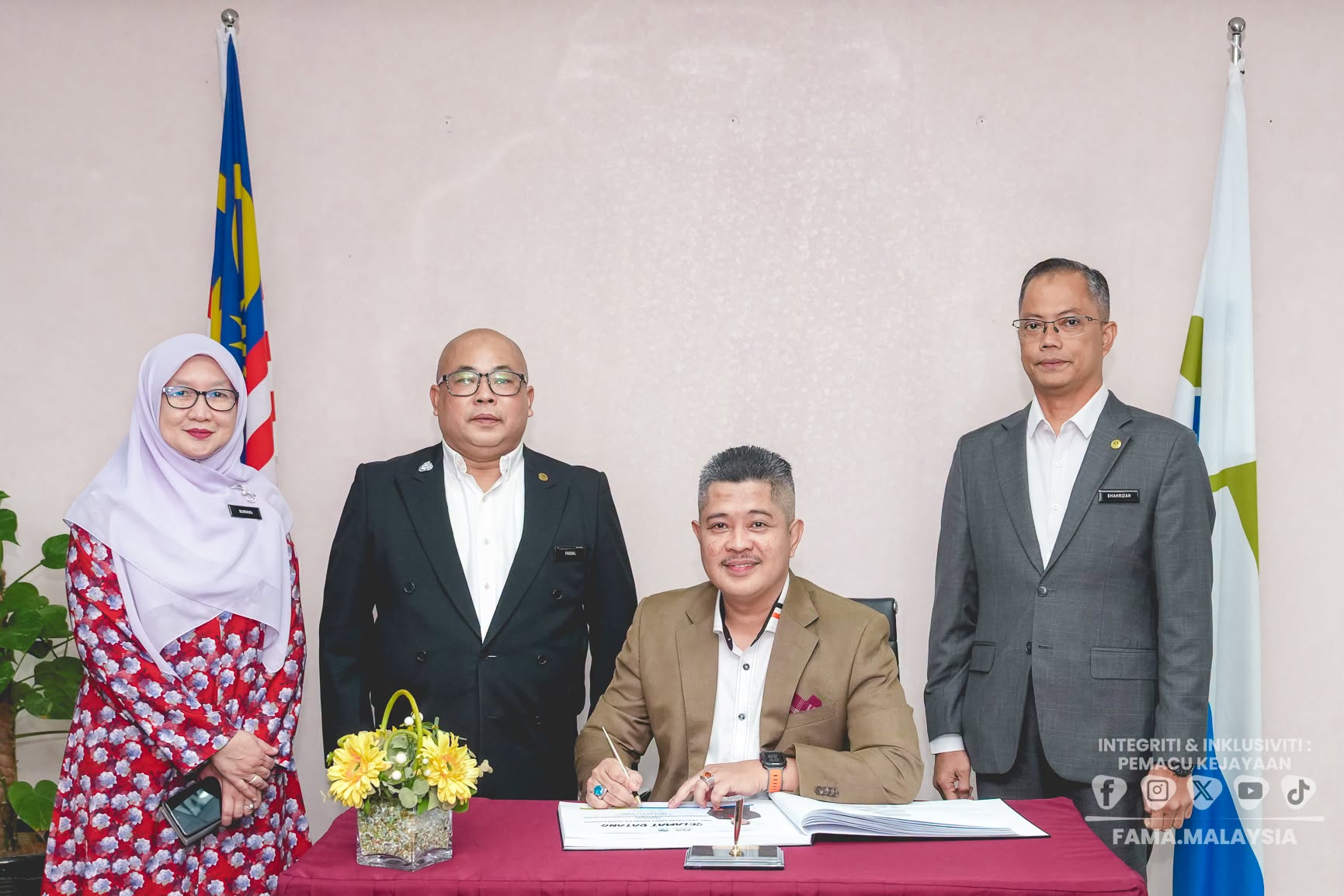 4 Ogos 2026 | Sesi Taklimat Fungsi Dan Peranan FAMA | Bilik Mesyuarat Bunga Tanjung, FAMA Point