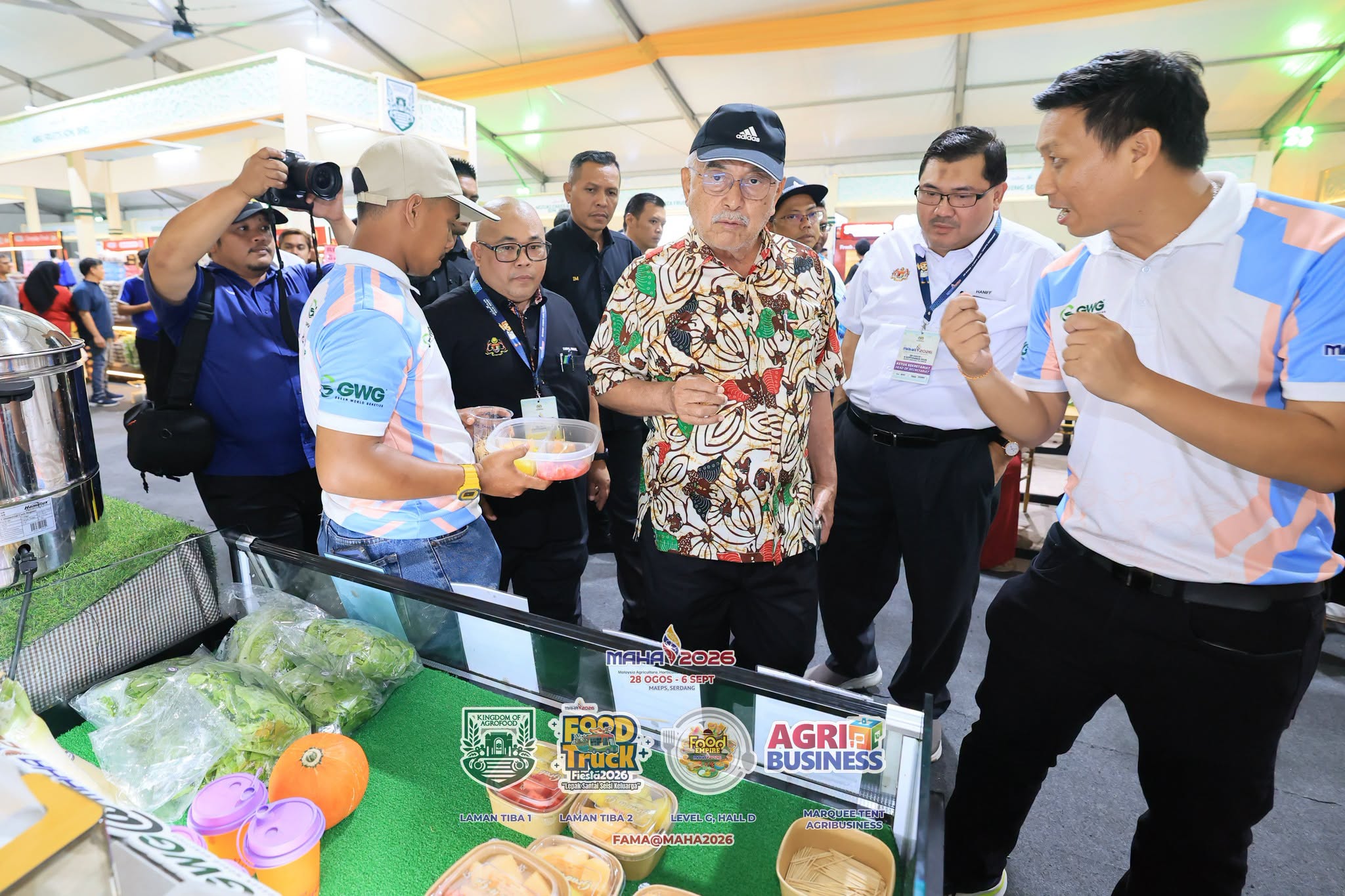 Lawatan Yang Di-Pertua Negeri Melaka Ke Segmen Kingdom Of Agrofood MAHA 2026