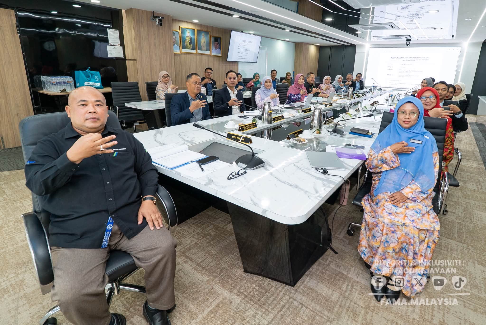 12 Oktober 2026 | Mesyuarat Jawatankuasa Tatakelola FAMA Bil.3 Tahun 2026 | Tempat: Bilik Bunga Tanjung, Aras 4, Bangunan FAMA Point, Ibu Pejabat FAMA.